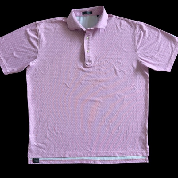 TURTLESON CLUTCH PRINT POLO - Picture 1 of 6